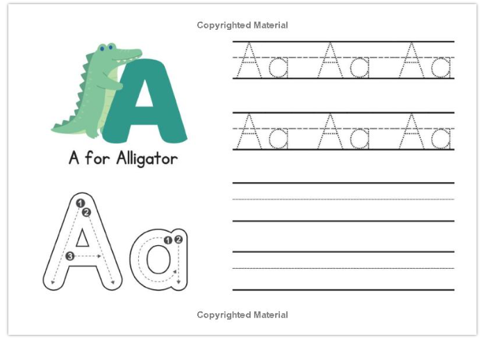Dyrenes Alfabet: Lær at skrive
