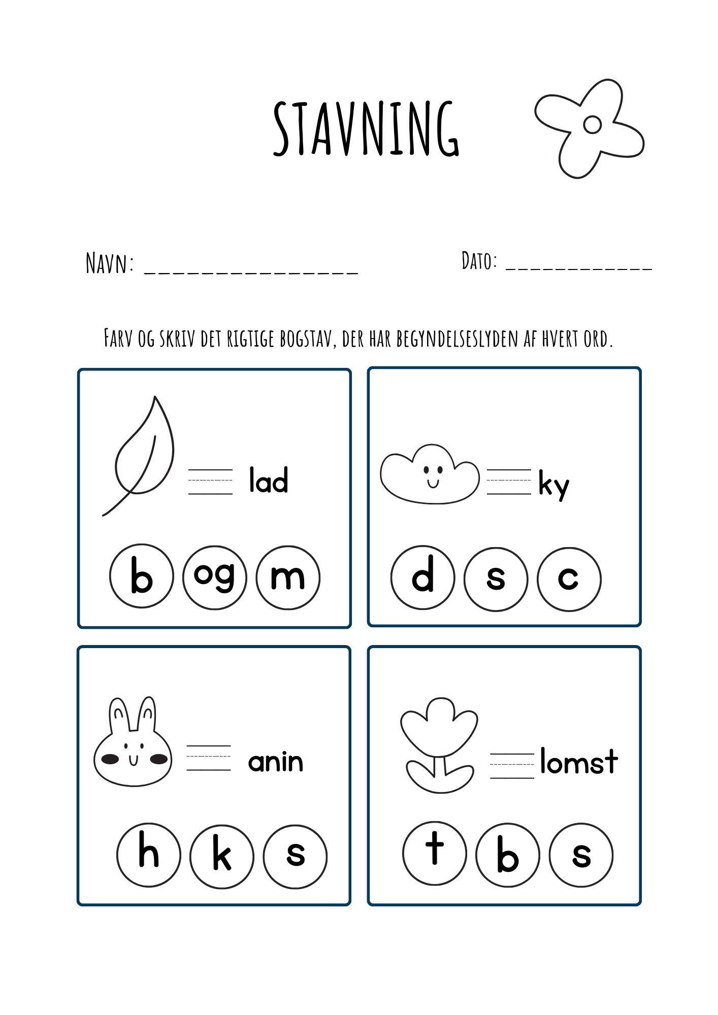 Forårs Aktivitetsbog