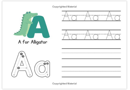 Dyrenes Alfabet: Lær at skrive
